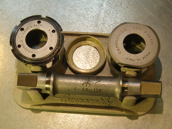 CAMPAGNOLO RECORD ( NUOVO RECORD ) ENGLISH Thread THIN WALL BB set 2nd hand Beta01 D08-002-02 5/15/21