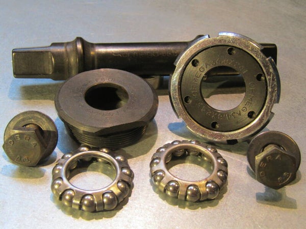 OFMEGA 34,8 X 24F. Bottom bracket 116mm NOS! Beta01 D07-002-02 5/18/21