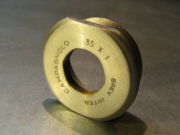 CAMPAGNOLO NUOVO RECORD FRENCH Thread 35X1 THICK Bottom bracket fixed cup NOS! TL05 01-C03-07 5/18/21