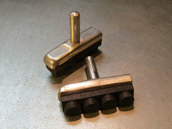 MAFAC COMPETITION/2000/RACER Brake blocks 1 PAIR NOS! TL08 04-B01-002-03 5/19/21