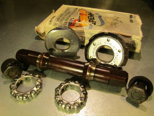GIPIEMME SPRINT ENGLISH Thread 1,370X24 T.P.I. Bottom bracket 115mm NOS! Beta01 D07-002-03 5/19/21