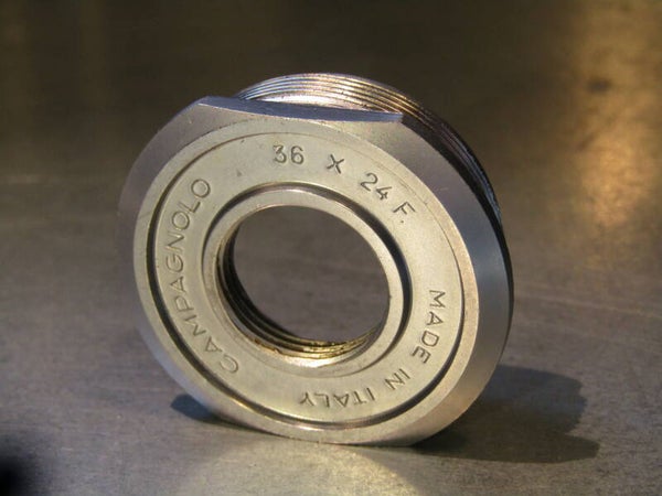 CAMPAGNOLO NUOVO RECORD FRENCH Thread 35XP1 THICK Bottom bracket fixed cup NOS! TL06 02-B01-C02-02C 5/22/21
