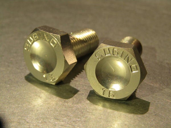 SUGINO SUPER MIGHTY COMPETITION ALLOY 15mm crank arm bolts 2X NOS! Beta01 D01-001-07 5/22/21