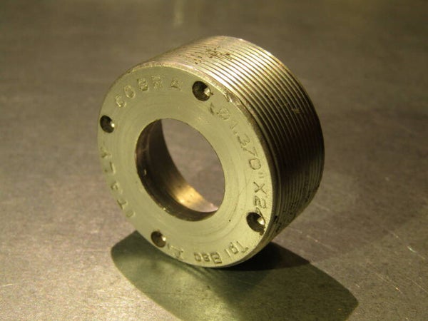 COBRA ALLOY LEFT Hand thread ENGLISH 1,370X24TPI Bottom bracket cup NOS! Beta01 D01-004-04B 5/24/21