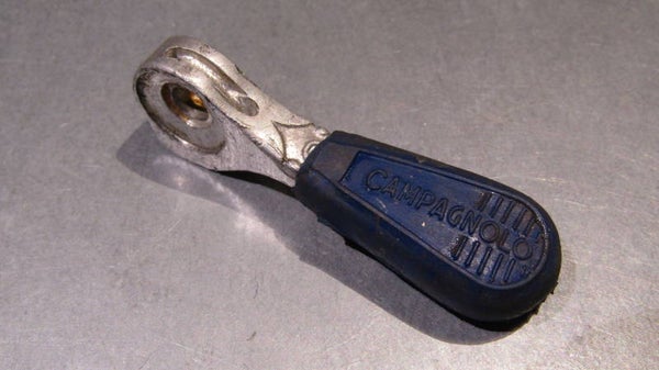 .CAMPAGNOLO vintage 70's BAR END Gear Lever with BLUE Cover Lightly used BXCC00C14