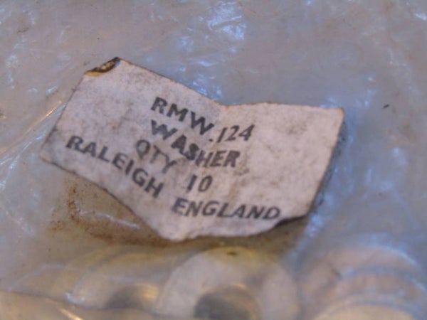 ..RALEIGH ENGLAND RMW.124 Hub axle washer 1X NOS BX78 60 - 1/16/20 RK0