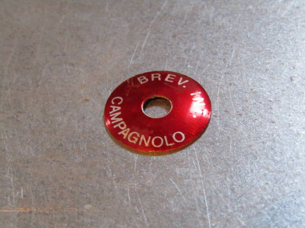 ..CAMPAGNOLO VELOX ERA gear lever RED outer cover NOS! BX63 58 - 1/19/20 RK10