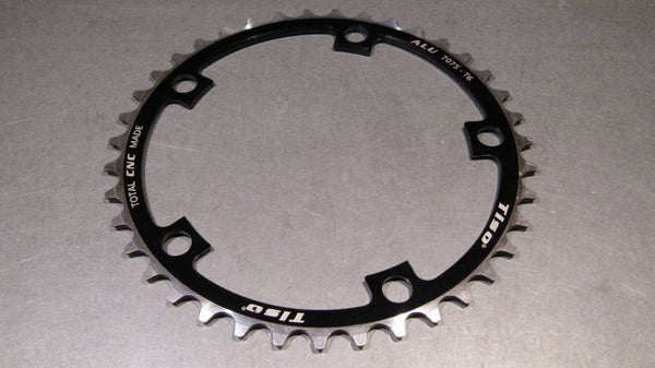 TISO 7075-T6 CNC 38t Chainwheel ( SHIMANO BCD 130mm ) 8/9 Speed NOS! BXC00C17  6667