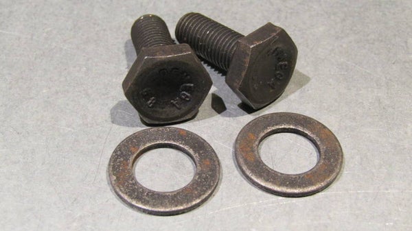 OFMEGA vintage 70's/80's 15mm Crank Arm bolt set with washers NOS! BXC00C17 9990