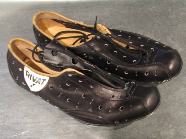 RIVAT OLD SCHOOL All Leather cycling shoes size 39 BX56 55 - 1//20/20 RK12