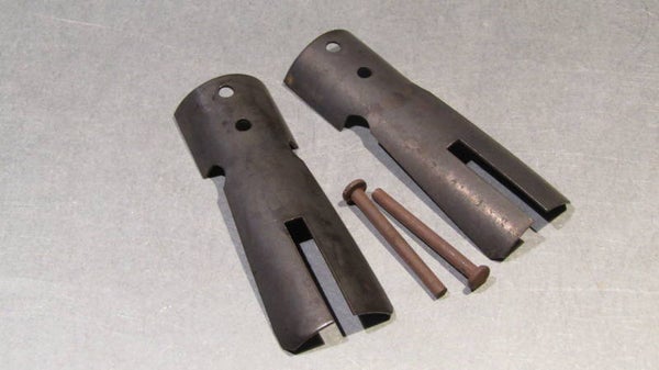 .VAR vintage 70's SPRING STEEL Headset fixed cup removal replacement blades 2X NOS! BXC00C19 8866