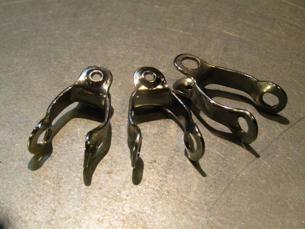 ZEUS 2000 ERA Chain stay housing cable guides 3X NOS! BOR01 001-01 5/28/21