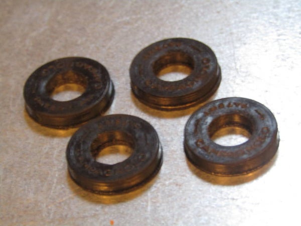 ..CAMPAGNOLO SILCA frame pump rubbers 4X NOS! BX48 57 - 1/25/20 RK11