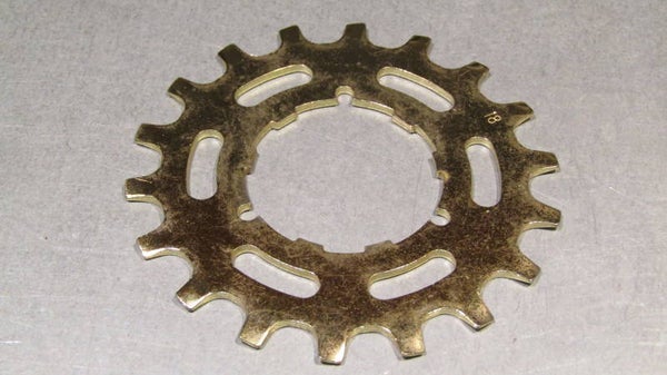 SHIMANO DURA ACE EX #7200 vintage 70's 18t ERA FREE-HUB/UNIGLIDE Cassette ORO Cog NOS! BXC00C23 5555
