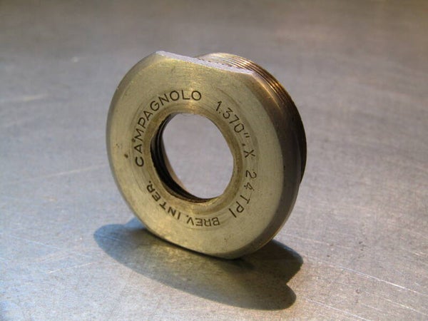 CAMPAGNOLO NUOVO RECORD ENGLISH Thread 1.370X24TPI Bottom bracket fixed cup 2nd hand BOR03 003-01 5/29/21