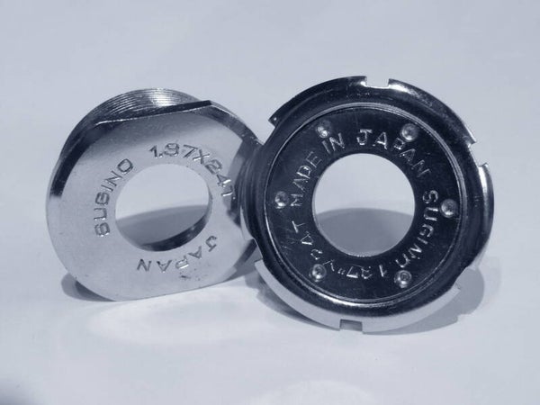 SUGINO ENGLISH Thread  1,37X24TPI Bottom bracket cup set NOS! BG02 004-03 5/31/21