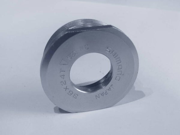 SHIMANO ITALIAN Thread 36X24T (NC) Bottom bracket fixed cup NOS! BG02 001-06