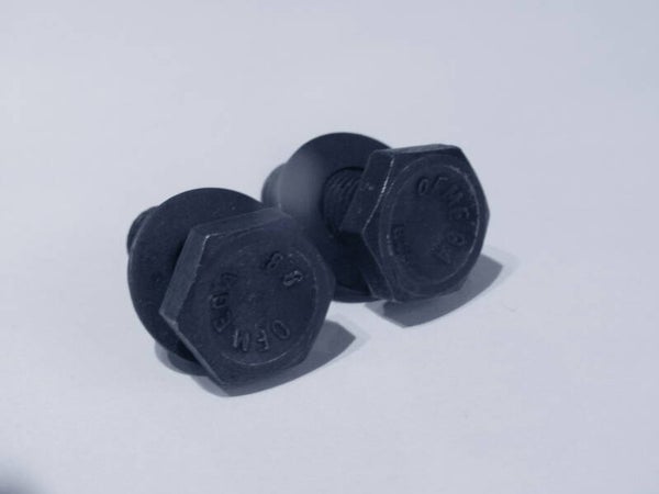 OFMEGA 15mm crank arm bolts with washers NOS! BOR09 004-05 6/2/21