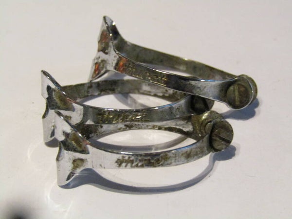 HURET TOP TUBE Cable clips 2nd hand! BOR10 004-03 6/4/21