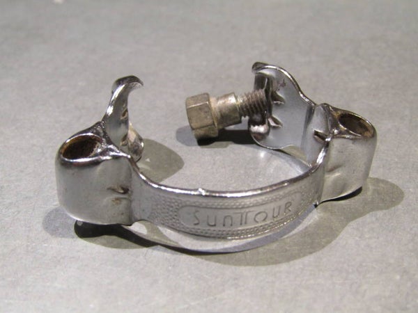 .SUNTOUR Down tube Dual cable guide complete with mounting hardware 2nd Hand! BXC00D3