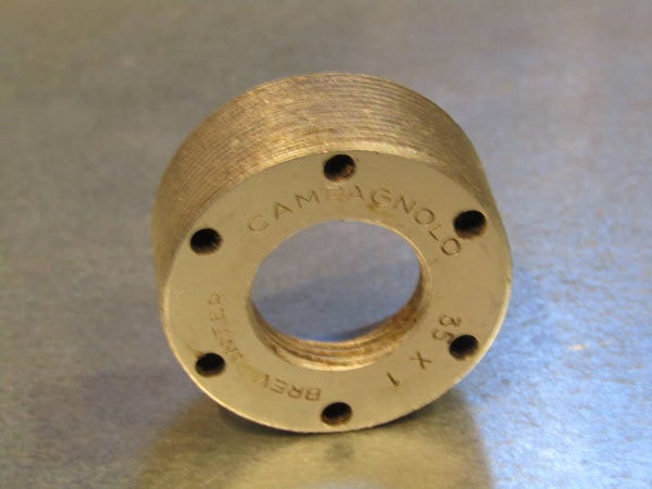 ..CAMPAGNOLO NUOVO RECORD FRENCH Thread 35 X 1 THICK Adjustable bottom bracket cup 2nd hand BX28A 58 - 3/4/20 RK11