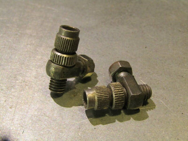 WEINMANN 500 / 730 ERA Brake caliper cable adjuster post hardware 2X 2nd hand BOR14 002-05 6/10/21