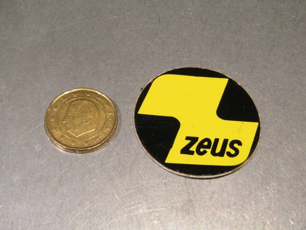 ZEUS Sticker Vintage 70's NOS! BX25A 0700 - 12/11/19 RK07