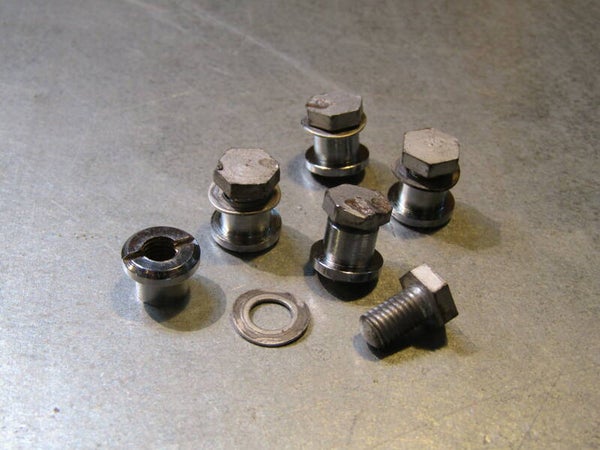 T.A. CYCLOTOURIST Chain ring bolts mix bag 2nd hand TL02 01-B01-C02-07 6/12/21