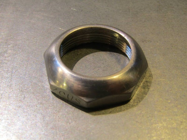 ZEUS 2000 FRENCH Thread ALLOY Headset LOCK-NUT NOS! TL02 01-B01-C04-05 6/12/21