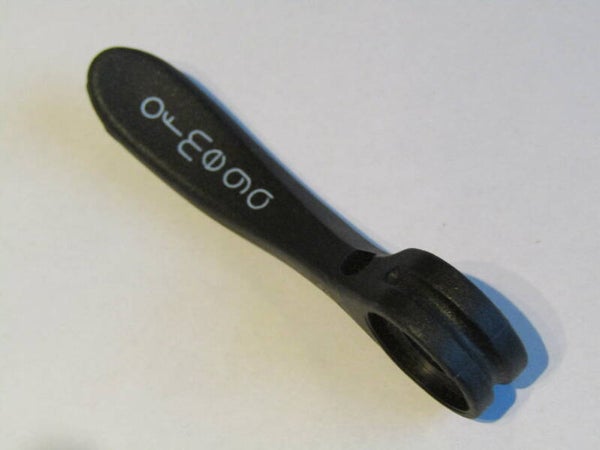 OFMEGA Right side carbon type gear lever NOS! BOR15 002-01 6/15/21