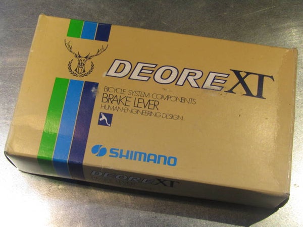 SHIMANO DEORE XT Vintage 80's Brake levers NOS! BX68A 55 - 3/14/20 RK11