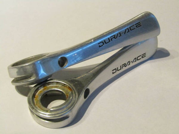 SHIMANO DURA-ACE 7400 ERA 6sp INDEX Gear lever set, levers only 2nd hand! TL05-05 6/15/21
