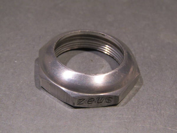 ZEUS 2000/2001 VINTAGE 70's ALLOY Headset LOCK-NUT FRENCH Thread NOS! BXC00D20 55 - 3/8/20