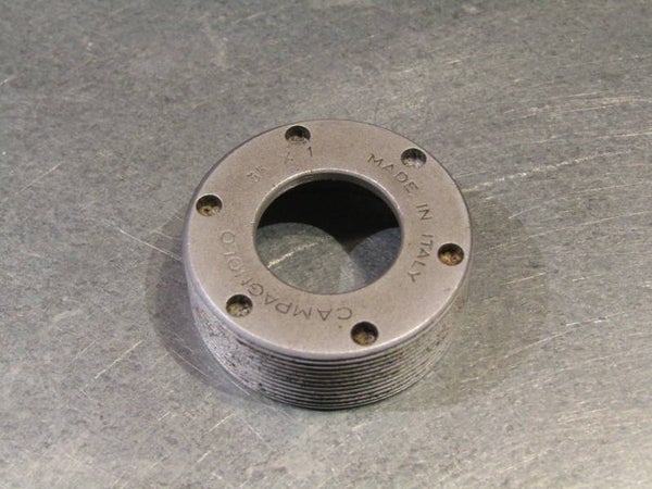 ..CAMPAGNOLO EARLY NUOVO RECORD / GRAN SPORT FRENCH Thread bottom bracket adjustable cup NOS! BB35H 08 - 3/23/20 RK05