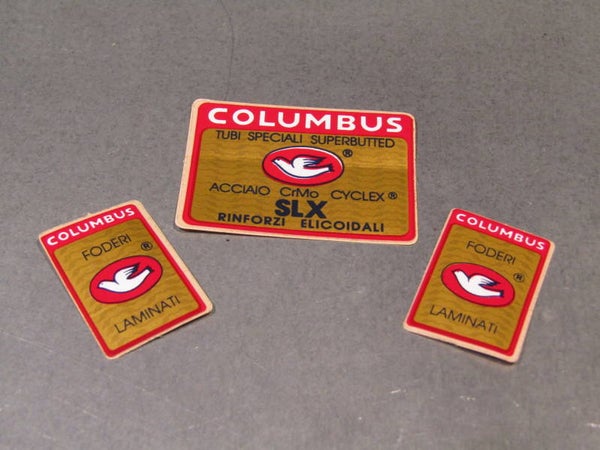 COLUMBUS SLX Frame Sticker Set NOS! BXC00D24