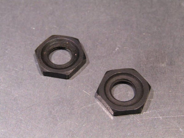 CAMPAGNOLO NUOVO RECORD / GRAN SPORT FRONT Axle Lock Nuts 2X 9X26 NOS BXC00D27 5050 RK03