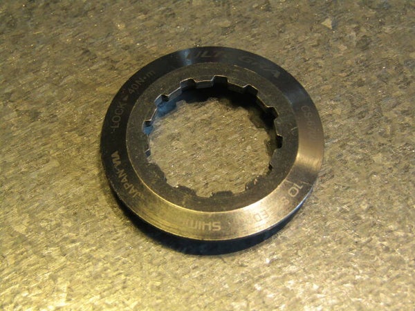 SHIMANO ULTEGRA ALLOY 10sp HYPERGLIDE LOCK-RING 2nd hand TL08 04-B02-C02-01 6/28/21