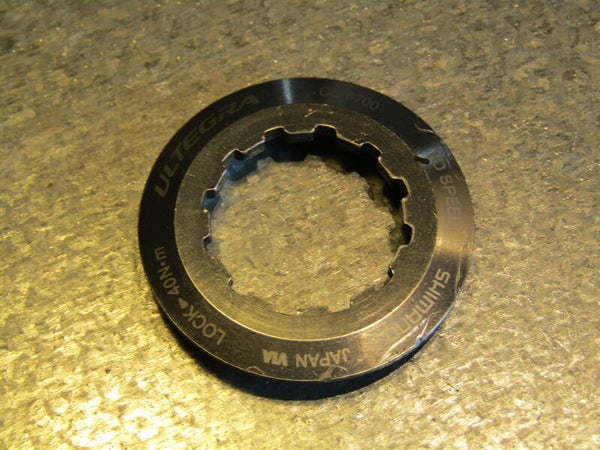 SHIMANO ULTEGRA 10 SPEED HYPERGLIDE ALLOY Lock-ring 2nd hand TL08 02-B01-C02-08 6/28/21 06-02 6/25/21