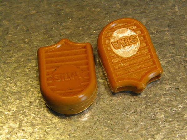 SILVA TOE-STRAP End buttons YELLOW MINT! TL08 04-B02-C03-05 6/28/21