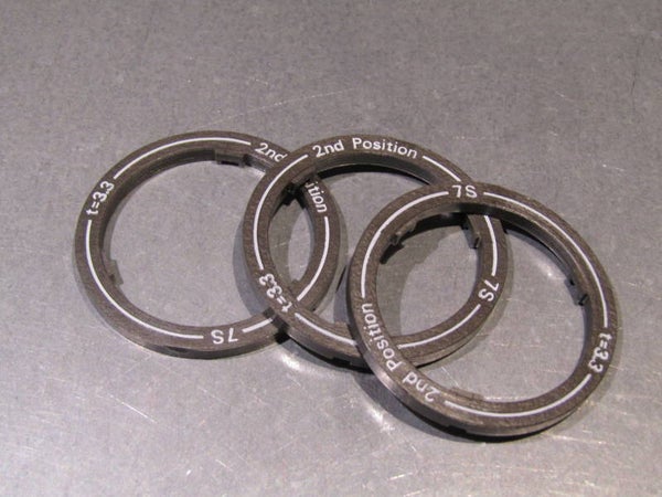 *SHIMANO 7 SPEED Cassette Spacers 3X NOS! BXC00B17 01 - 8/20/19 RK07