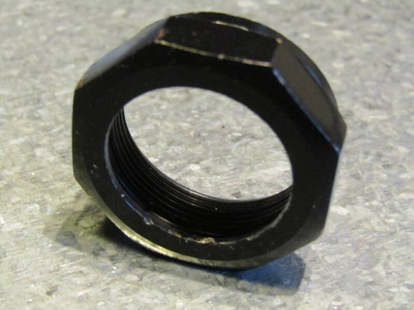 HATTA Type ENGLISH Thread BLACK STEEL Headset LOCK-NUT 2nd hand TL01 02-B01-C04-01