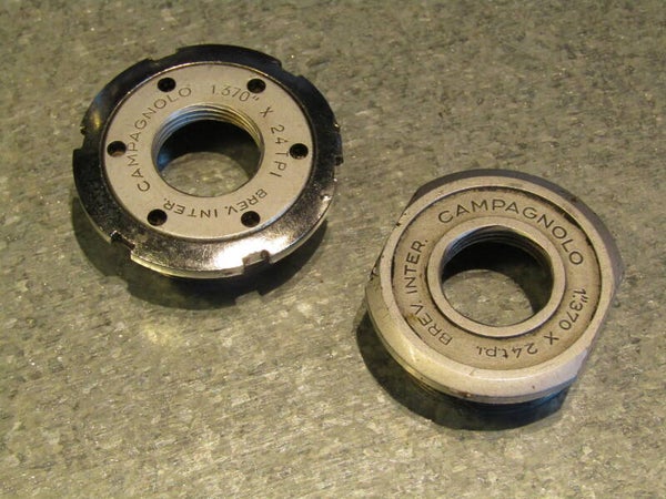 CAMPAGNOLO NUOVO RECORD THICK ENGLISH Thread 1,370X24TPI BB Cup set 2nd hand TL01 02-B01-004-03 6/29/21