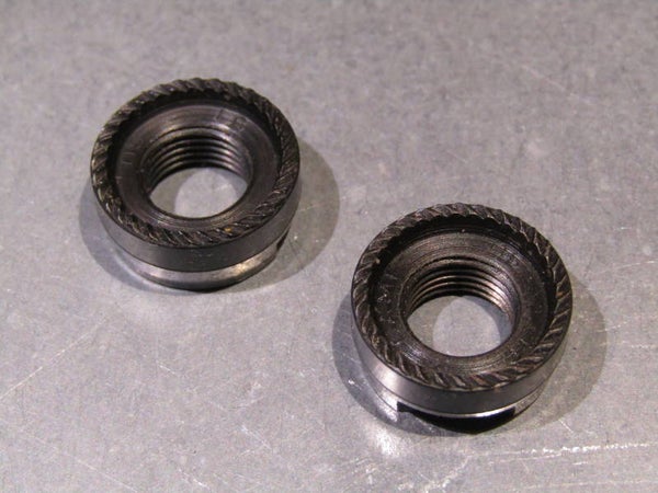 .CAMOAGNOLO C RECORD ERA ( CHORUS ) REAR 10X26 Hub Axle LOCK-NUTS 2X NOS! BXC00C29