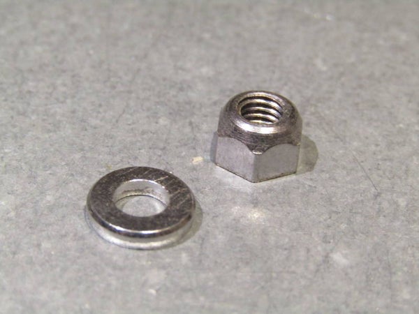 .CAMPAGNOLO C RECORD ERA ( BRAZE-ON ) Front Derailleur Fixing nut and washer NOS! BXC00B20