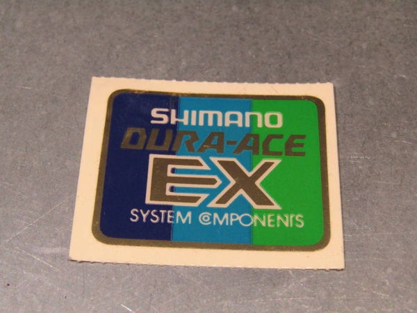 .SHIMANO DURA ACE EX VINTAGE 70's Frame Sticker NOS! BXC00B20 6677 - 10/25/21 RK08