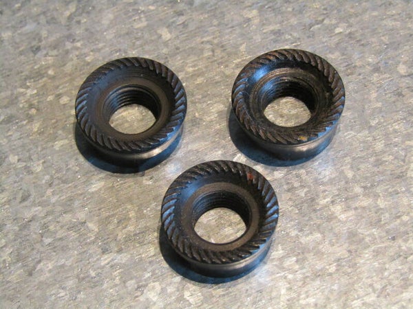 CAMPAGNOLO NUOVO RECORD ROAD Rear hub axle LOCK-NUTS 3X NOS! TL04 01-B01-C04-01 7/2/21