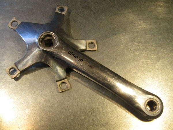 OFMEGA LINEA Right side crank arm 170mm - 9/16 NOS! BB26A 12 - 4/4/20 RK03