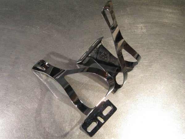 .GENERIC Chrome steel toe-clips LARGE NOS! BX10A 02 - 4/7/20 RK12