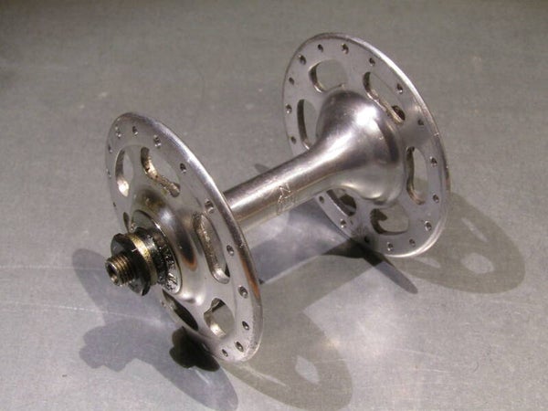 ZEUS WORLD LOGO GIGANTIC 36 Hole QUICK RELEASE Front Hub with no QR NOS! BXC00E8