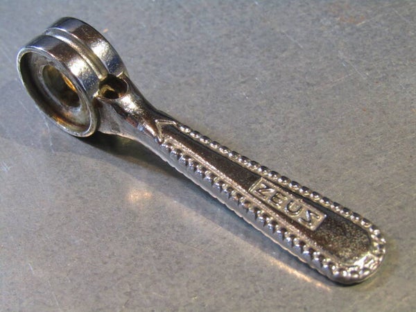 ..ZEUS GRAN SPORT CHROME STEEL Left side gear lever NOS! BX15A 79 - 4/16/20 RK13